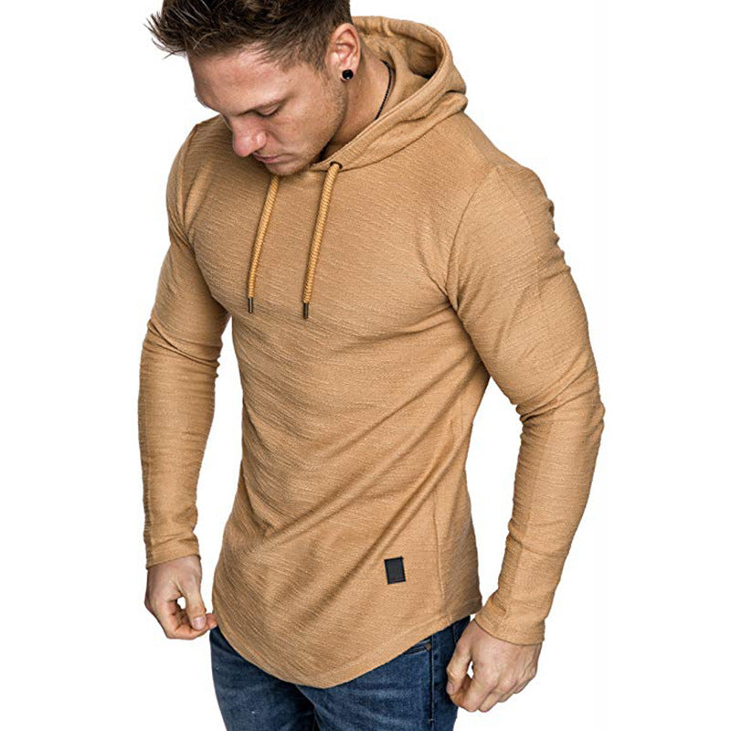 Men's slim fit pullover hoodie