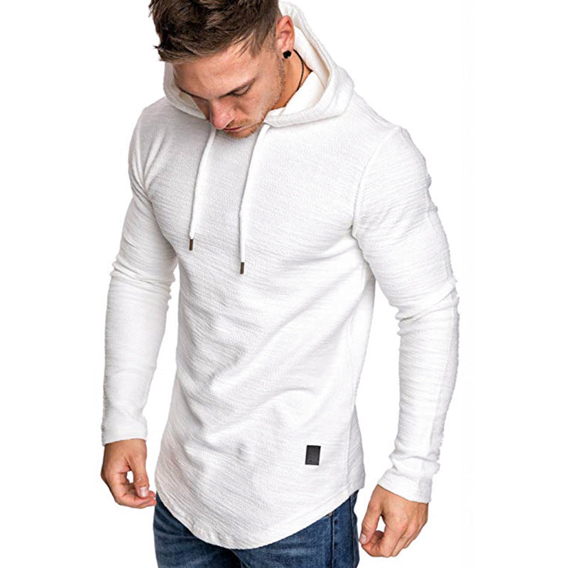 Men's slim fit pullover hoodie