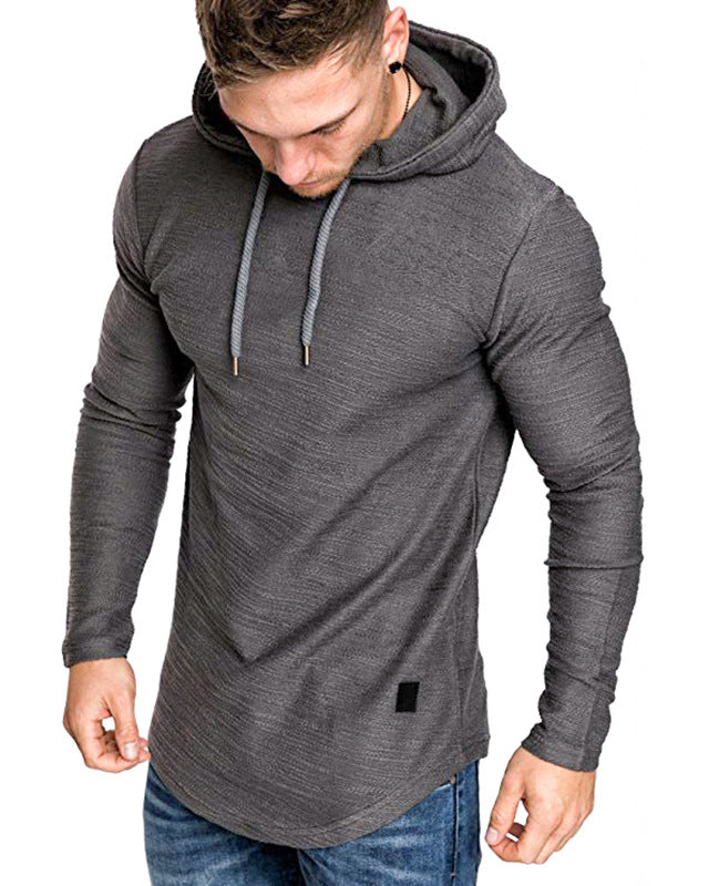 Men's slim fit pullover hoodie