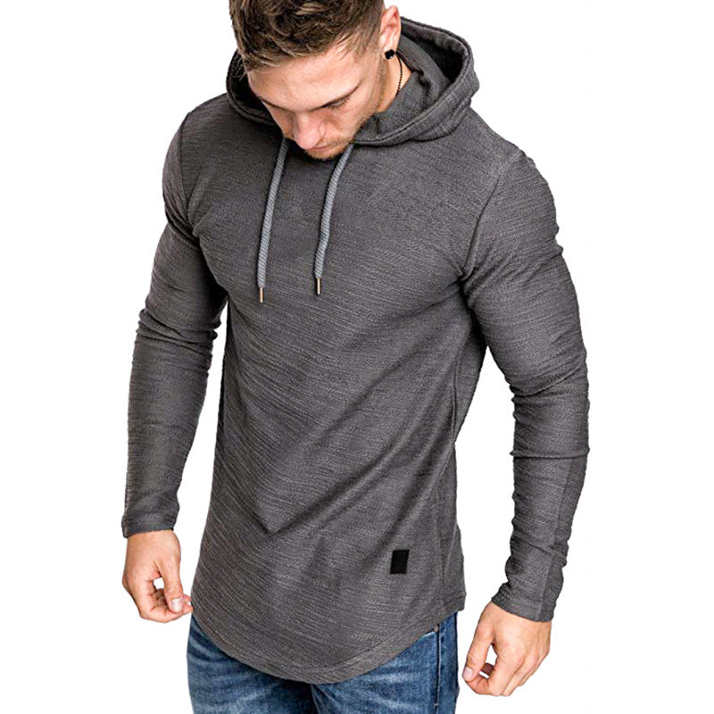 Men's slim fit pullover hoodie