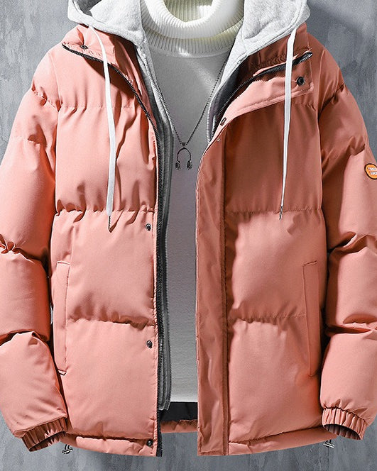 Men's hooded puffer jacket