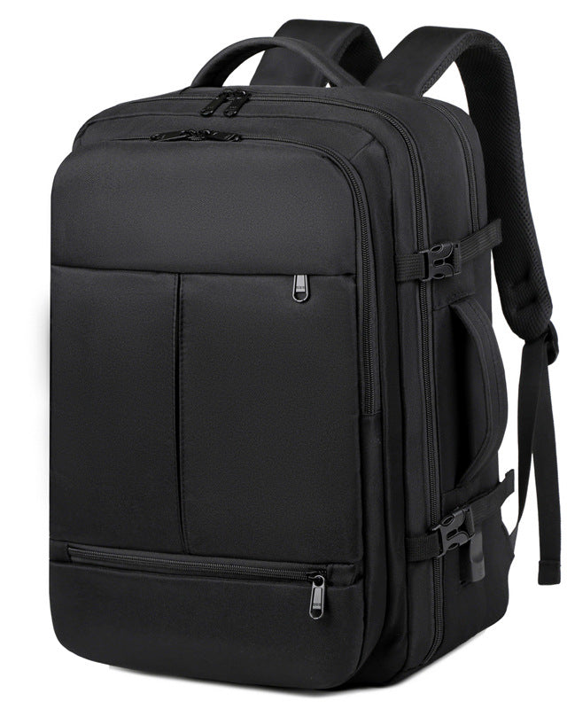 Large travel laptop backpack with many pockets