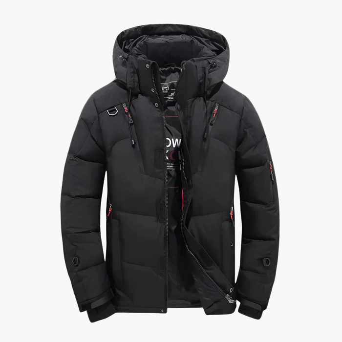 Men’s Quilted Jacket with Hood