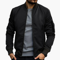 Men's Bomber Jacket with Side Pockets