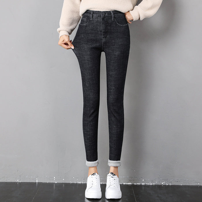 Savannah | Fleece-Lined Skinny Jeans for Winter