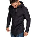 Men's slim fit pullover hoodie