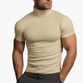 Turtleneck Casual Shirt for Men - Comfortable and Stylish