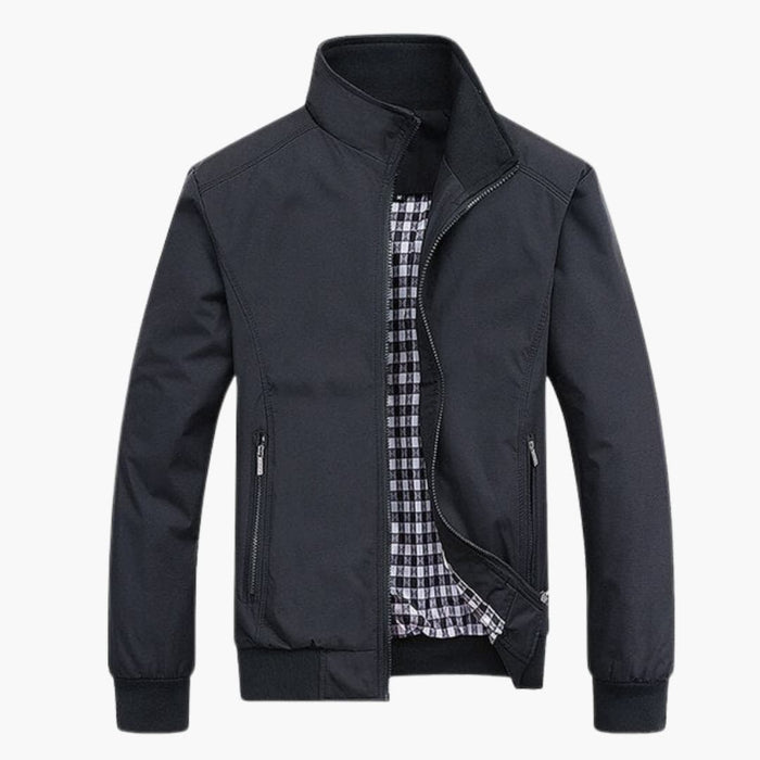 Slim Fit Bomber Jacket for Men