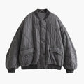 Loose-Fit Bomber Jacket for Women