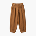 Men’s Corduroy Pants with Wide Leg Fit and Adjustable Drawstring Waist  Revised