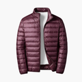 Unisex Quilted Jacket with Stand Collar