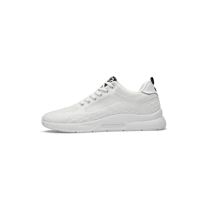 Men's Hidden Lift Lace-Up Sneakers with Chunky Sole