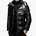 Men's Down Jacket with Long Sleeves