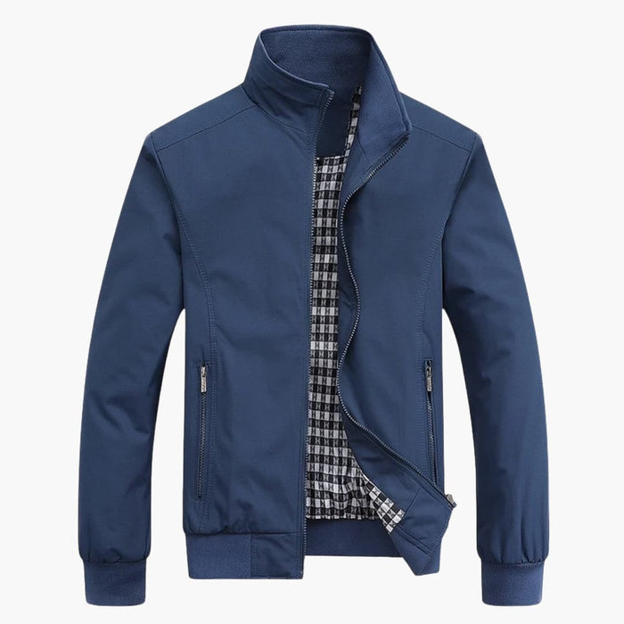 Men's Jacket with Collar and Zipper