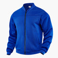 Men’s Casual Bomber Jacket with Front Zip