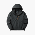 Men’s Outdoor Jacket with Hood and Zipper