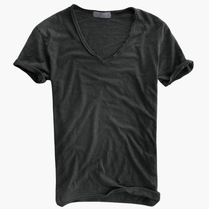 Men’s Round Neck T-Shirt with Short Sleeves