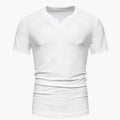 Men’s Slim Fit Wave Texture Crew Neck Short Sleeve T-Shirt