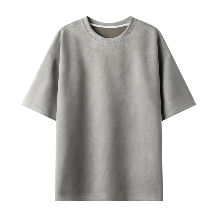 Men's Casual Oversized T-Shirt Made of Soft Material - Heidi Fashion