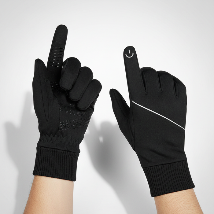 Touchscreen Winter Gloves with Non-Slip Palm for Cold Weather