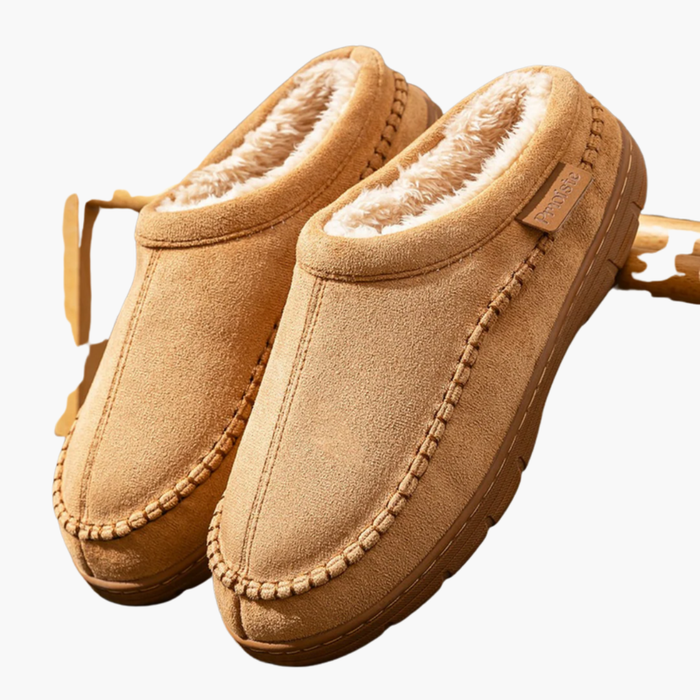 Unisex Slippers with Soft Lining and Slip-On Design