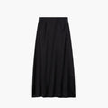 Women's Maxi Skirt with High Waist and Satin Surface