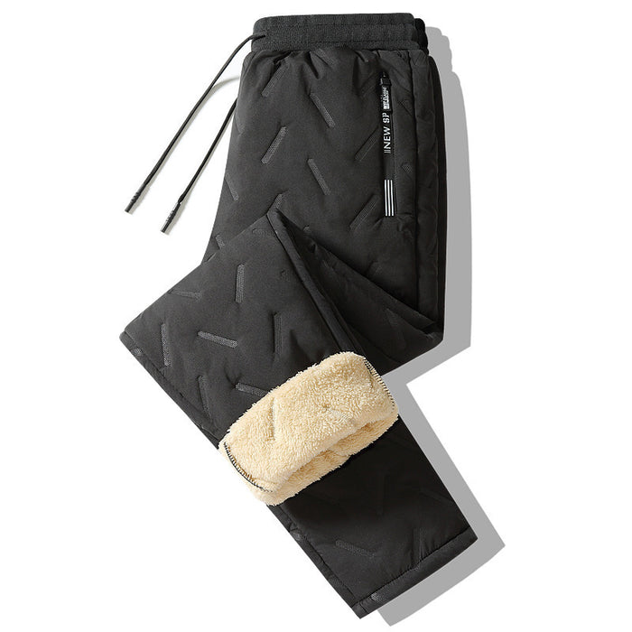 Mason | Men's Lambswool Lined Thermal Pants with Zip Pockets