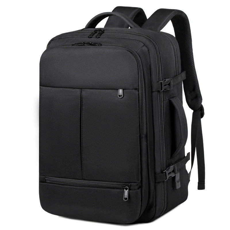 Large travel laptop backpack with many pockets
